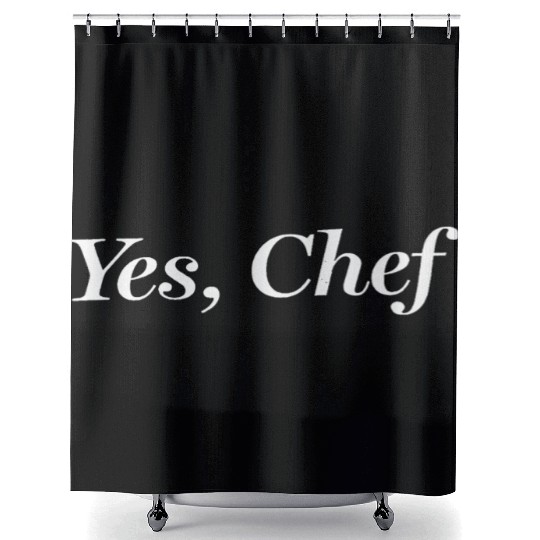 Yes Chef Shower Curtains