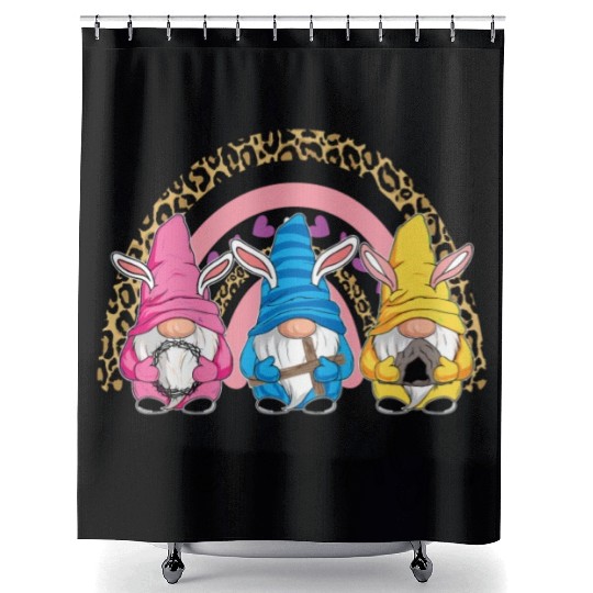 A Lot Can Happen in 3 Day Gnomes Rainbow Ester Day Shower Curtains