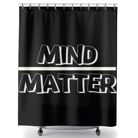 Motivational Thinking Psychology Shower Curtains