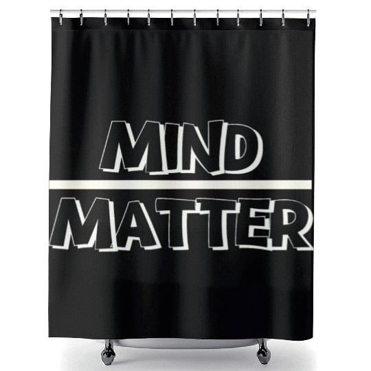 Motivational Thinking Psychology Shower Curtains