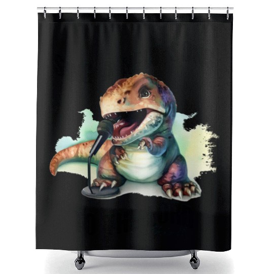 DLM KIDS SING A NEW SONG B1U Shower Curtains