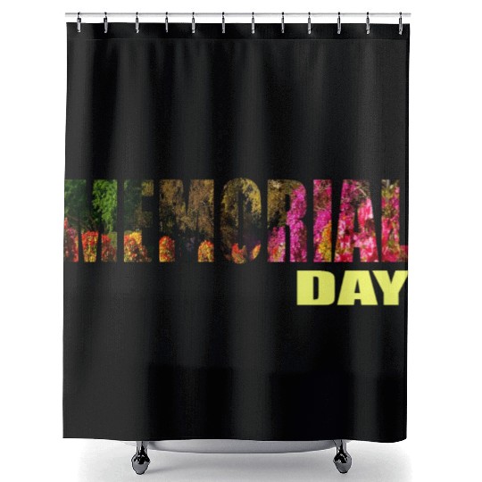 MEMORIAL DAY Shower Curtains