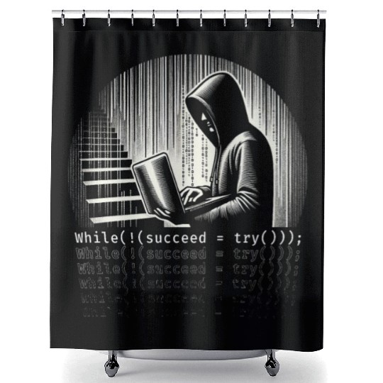 Robotics Engineer While (!(succeed=Try())); Shower Curtains