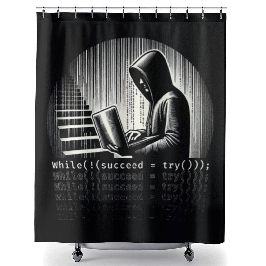 Robotics Engineer While (!(succeed=Try())); Shower Curtains