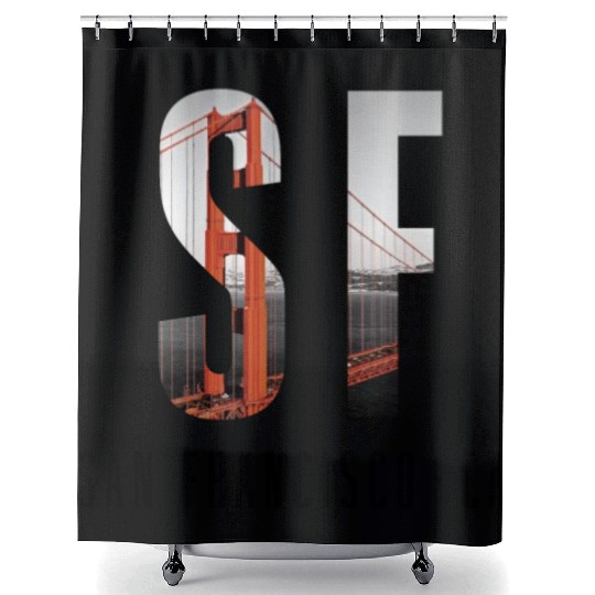 San Francisco CA Shower Curtains