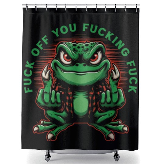 Fuck Off You Fucking Fuck Shower Curtains