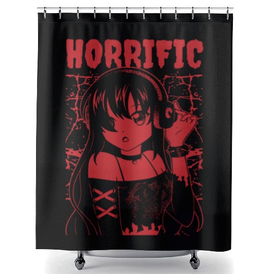Anime Ramen Cat Retro Japanese Shower Curtains