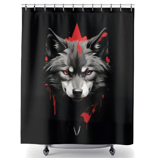 Three Wolf Moon Shower Curtains
