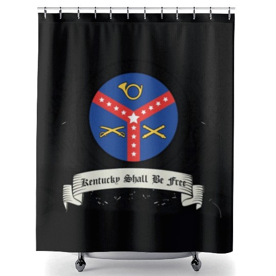 Orphan Brigade Kentucky US Civil War Shower Curtains
