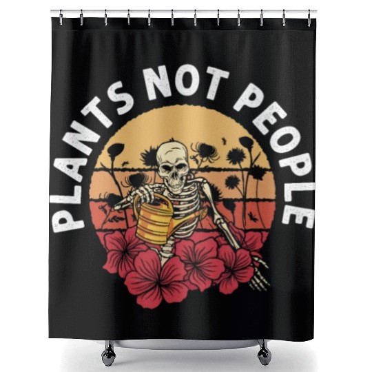 Gardener Plants Not People Gardening Horticulture Shower Curtains