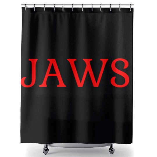 Jaws Classic Shower Curtains