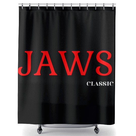 Jaws Classic Shower Curtains