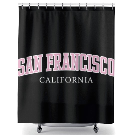 San Francisco California Shower Curtains