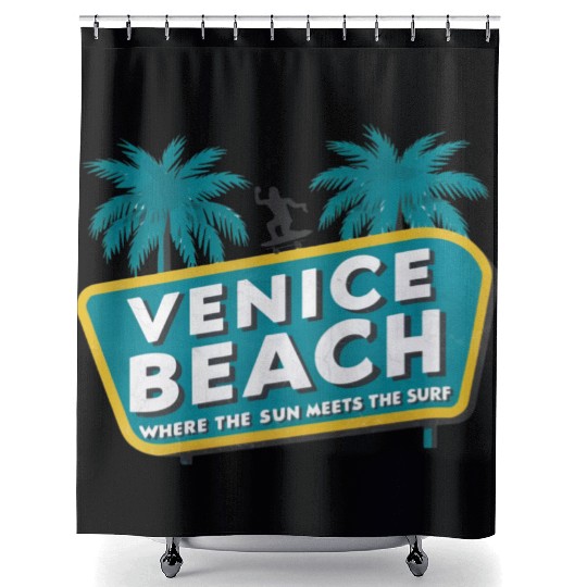 Venice Beach Shower Curtains