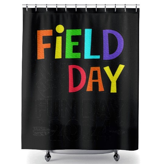 Field Day Fun Day For Teacher Field Day Shower Curtains