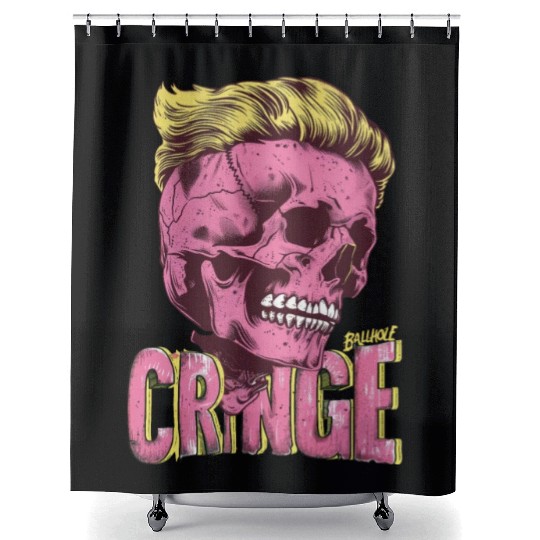 Cringe Shower Curtains
