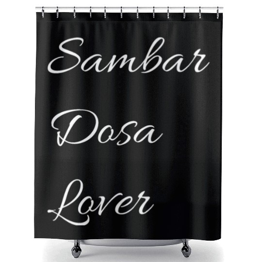 Sambar dosa lover Shower Curtains