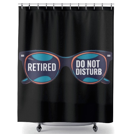 Retired - Do not Disturb Shower Curtains