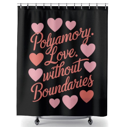 Polyamorous community Polyamorous Parenting Loving Shower Curtains