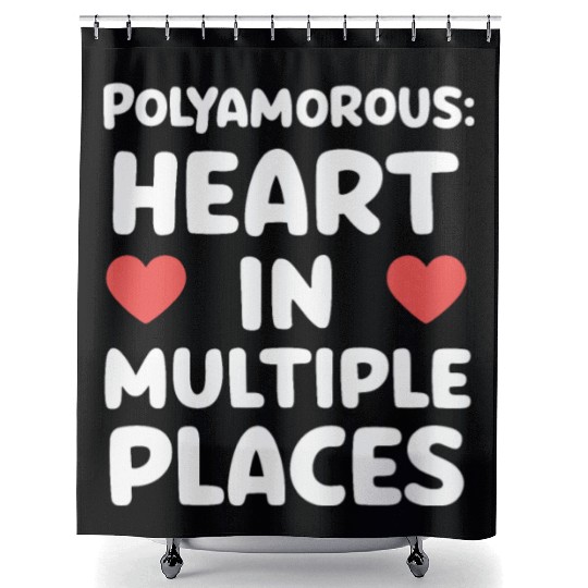 Polyamorous community Polyamorous Parenting Loving Shower Curtains