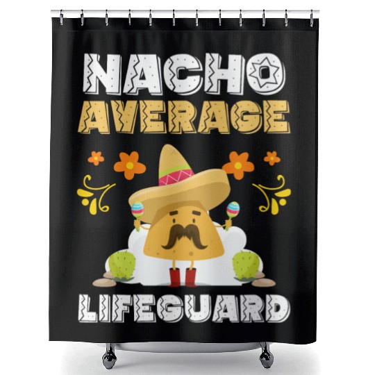 Lifeguard Beach Shower Curtains