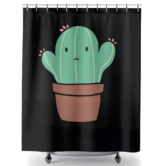 Sweet cactus free hugs ? Shower Curtains