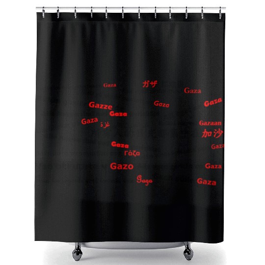 All eyes on Gaza Shower Curtains