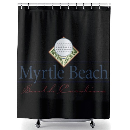 Myrtle Beach Golf South Carolina Shower Curtains