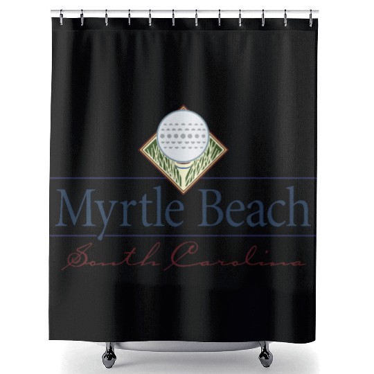 Myrtle Beach Golf South Carolina Shower Curtains