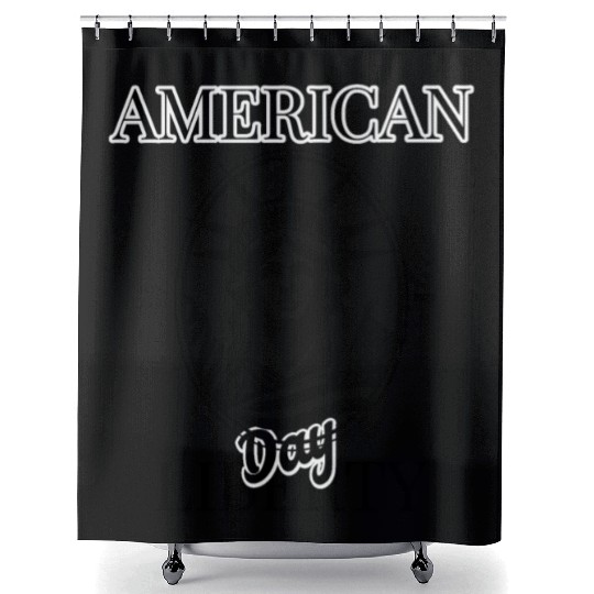 American Independence Day: Statue of Liberty Shower Curtains