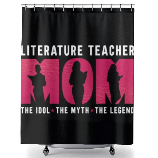 Literature Teacher Mom The Idol The Instructor Shower Curtains