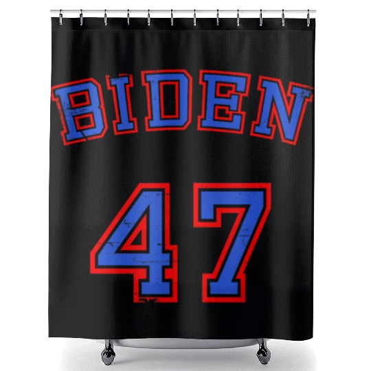Biden 2024 President Women Trump Shower Curtains
