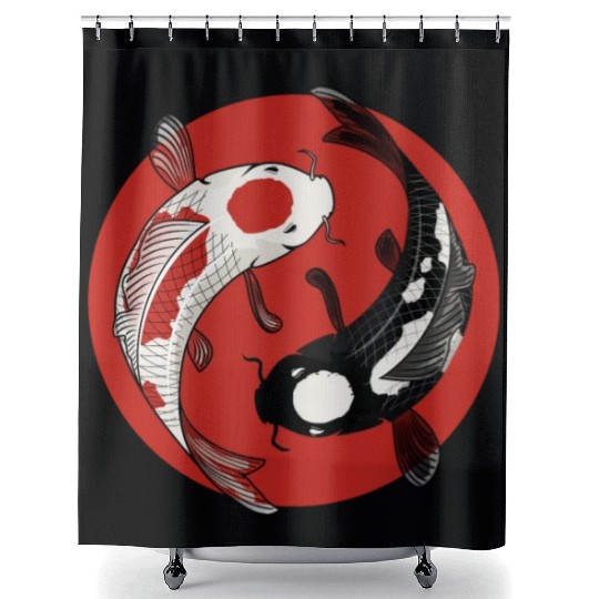 Koi Fish Shower Curtains