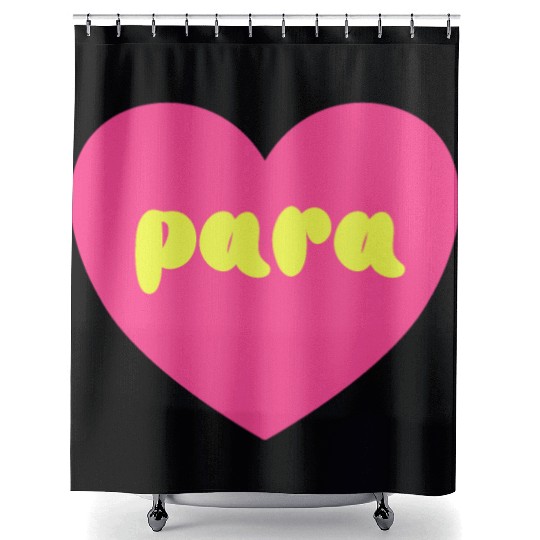 Para Paraprofessional Teacher Assistant Special Shower Curtains