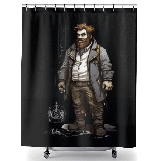 Character Sheet Shower Curtains