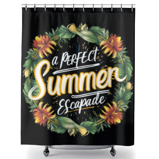 The Best Color Combinations for Summer Shower Curtains