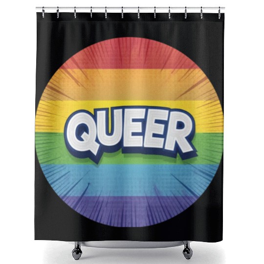 LGBTQ Queer Shower Curtains