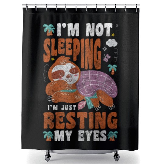Sleepyhead Rest Grumpy In The Morning Shower Curtains