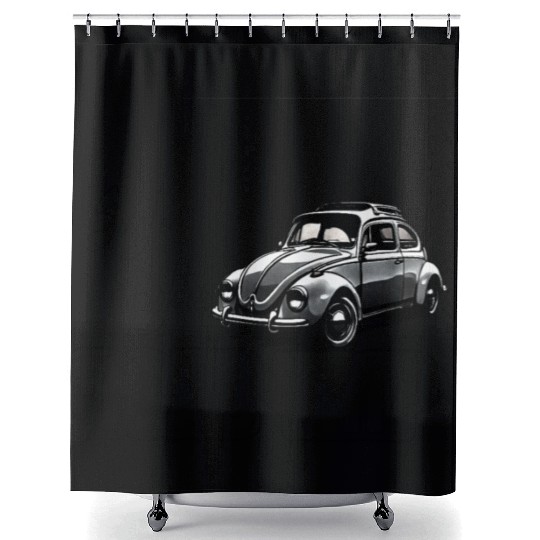 road trip Shower Curtains