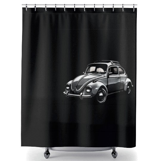 road trip Shower Curtains