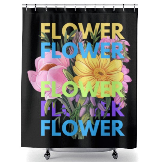 Spectrum of Beauty Shower Curtains