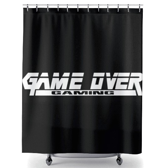 GameOverGaming Metal Gear Solid White Parody Shower Curtains