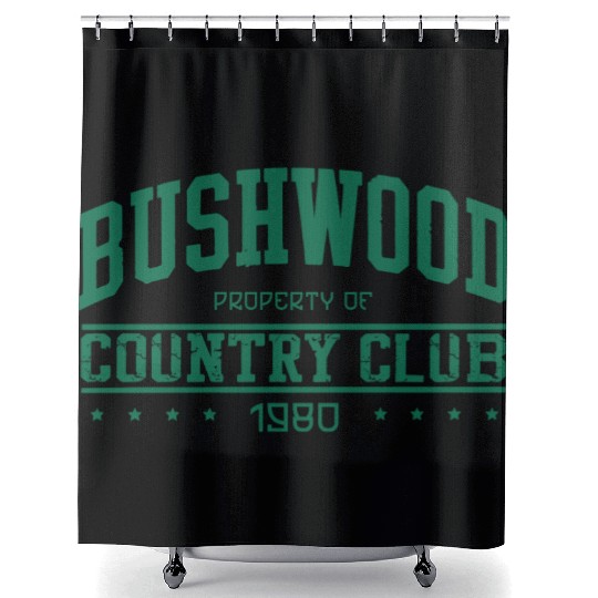 Bushwood Country Club 1980 Vintage Shower Curtains