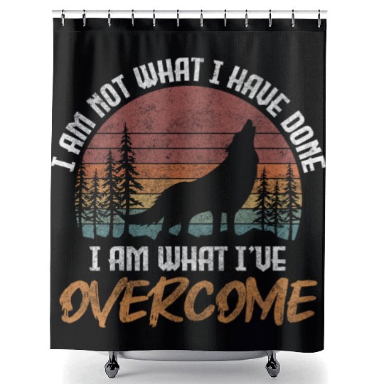 Wolves Wolfhound Full Moon Mythology Shower Curtains