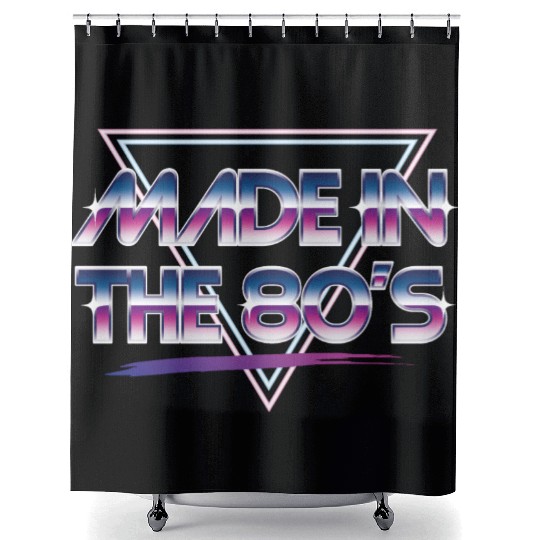 Made In The 80s Shower Curtains