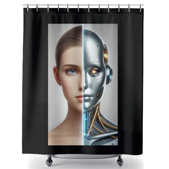 The Future is Now Shower Curtains