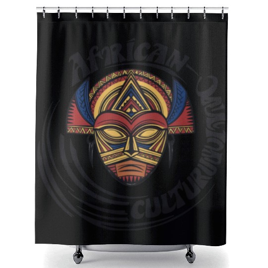 AFRICAN CULTURE Shower Curtains