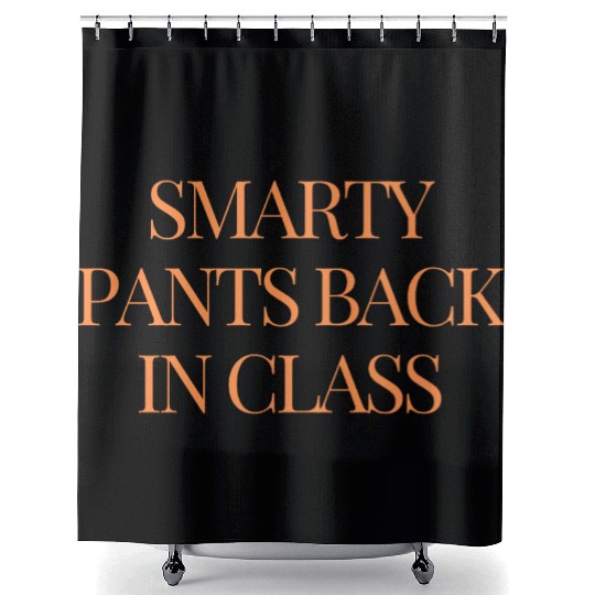 Smarty Pan Is Back In Class shits for adults Shower Curtains