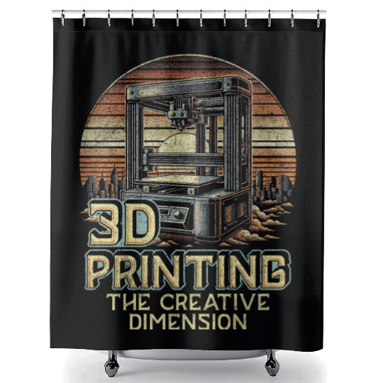 3D Print 3D Engineer Shower Curtains