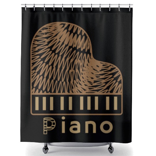 Shower Curtains Shower Curtains piano, music, calm , Shower Curtains , song , Shower Curtains